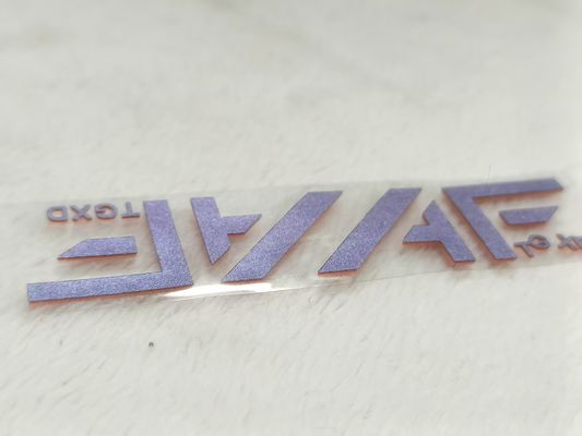 OEM Dicke Silikon 3D Kleidung Wärmeübertragungsetiketten Oeko Tex mit spezieller Textur