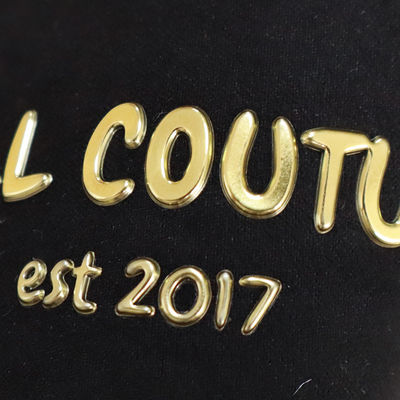 Fabrik Eisen auf Custom 3D Tpu-Badge Prägte TPU-Pflaster für Kleidung Custom Label