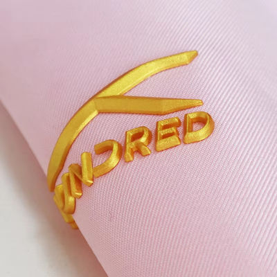 Custom T-Shirt Silikon-Etikett Waschbares 3D-Soft Silikon-Logo Wärmeübertragung Silikon-Abzeichen