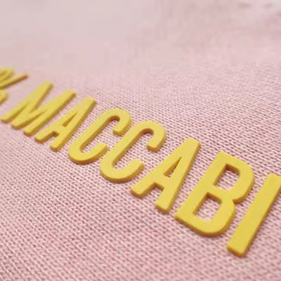 Benutzerdefinierte Etiketten aus Silikongummi ohne Etiketten Wärmeübertragung mit 3D-Buchstaben und Zahlen Name Patch Logo-Transfer Druck