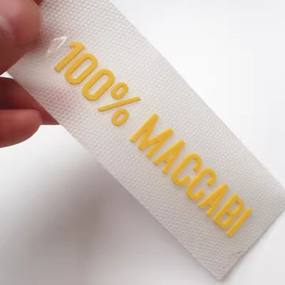 Benutzerdefinierte Etiketten aus Silikongummi ohne Etiketten Wärmeübertragung mit 3D-Buchstaben und Zahlen Name Patch Logo-Transfer Druck