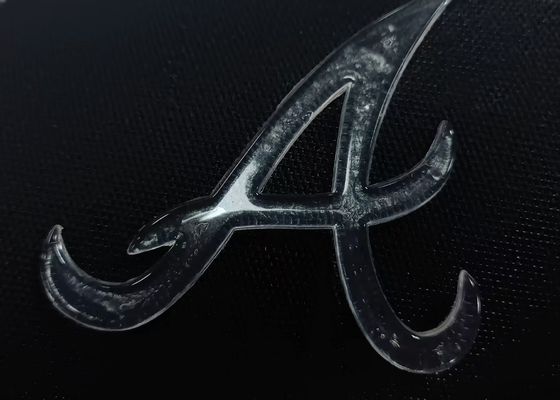 Custom Imitate Ice Halbtransparent Glanz TPU Logo Wärmeübertragungsetikett für Kleidung