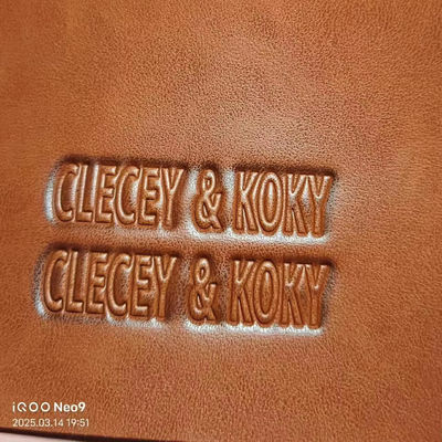 Custom Laser-Gravur Markenlogo Leder Prägniertes Reparaturpatch Etikett Blöcke Tag Leatherette PU Patches für Jeans Beanie