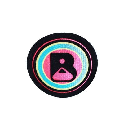 Personalisierter Design Wärmeübertragungsdruck Benutzerdefiniertes Fußballteam Club Logo 3D Beflockungs-Patch