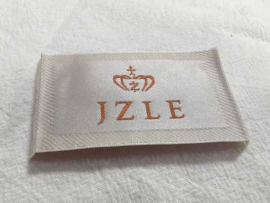 Spezielle Stickerei-Patches, Hals, hochdicht gewebt, Luxus-Etiketten für Schuhe