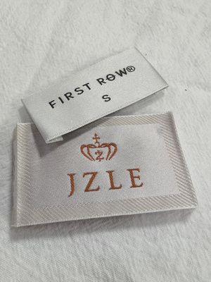 Spezielle Stickerei-Patches, Hals, hochdicht gewebt, Luxus-Etiketten für Schuhe