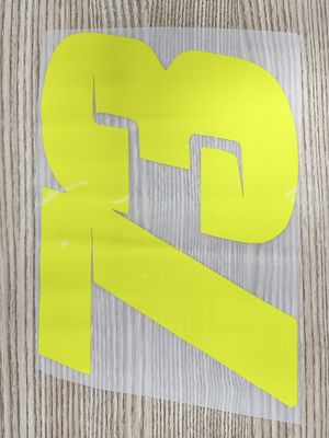 Custom Fashion Label DTF Sticker Film Auf PET Bügeltransfer Für T-Shirts