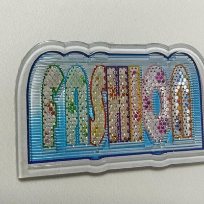 Nähen Sie auf benutzerdefinierte Phantonm Farbe Effekt Hologra Fancy TPU Soft Patches