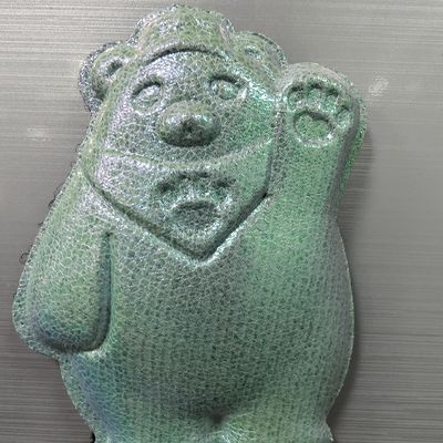 Werbegeschenk-Souvenir-Gebäude-Magnete für Bären-Kühlschränke-Kennzeichen-Full-Color-Oekotex-TPU-Magnete