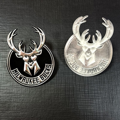 TPU-Wärmeübertragungs-Emblem - 3D-Metall-Effekt Custom Logo-Patch für Bekleidung