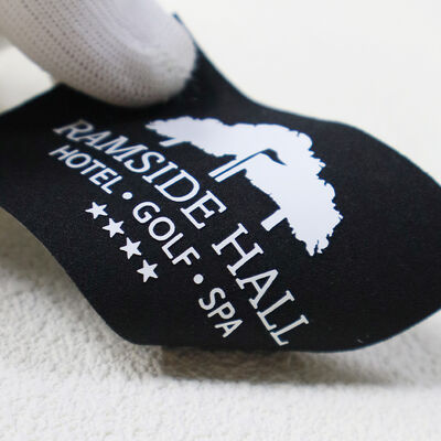 High-Quality Flat Silicone Transfer Sticker Durable Custom Brand Logo Tag for Garment Accessories