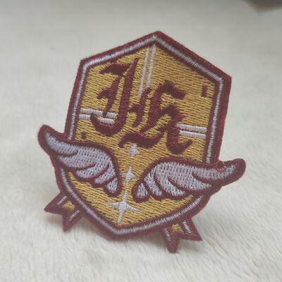 Bestickte Aufnäher - zum Aufbügeln oder Annähen, 2D/3D-Design für Uniformen & Taschen