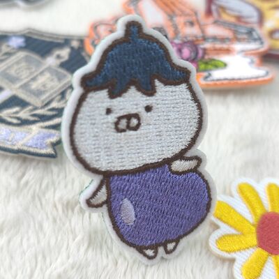 Bestickte Aufnäher - zum Aufbügeln oder Annähen, 2D/3D-Design für Uniformen & Taschen