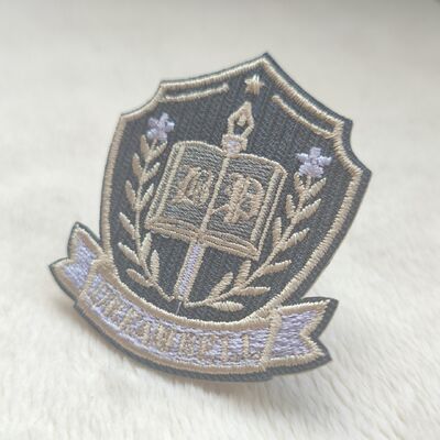 Bestickte Aufnäher - zum Aufbügeln oder Annähen, 2D/3D-Design für Uniformen & Taschen