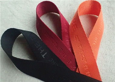 Bunte Nylon-nicht elastische Schnur-/Band-Hochfrequenz mit kundengebundenem Logo