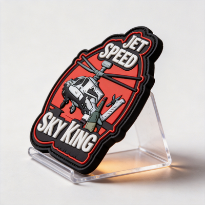 Custom 3D Hochfrequenz-TPU-Badges mit Silikonmaterial und personalisierten Logos für langlebige Bekleidungs- und Kleidungspflastern