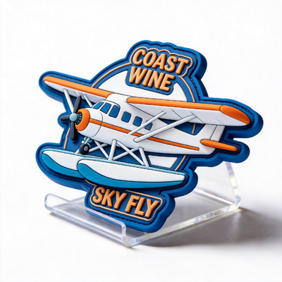 Custom 3D Hochfrequenz-TPU-Badges mit Silikonmaterial und personalisierten Logos für langlebige Bekleidungs- und Kleidungspflastern