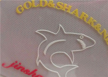 3D prägte bunte Siebdruck-Aufkleber mit heißer Schmelzkleber-Hitze-Presse für T-Shirt