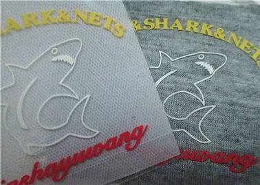 3D prägte bunte Siebdruck-Aufkleber mit heißer Schmelzkleber-Hitze-Presse für T-Shirt