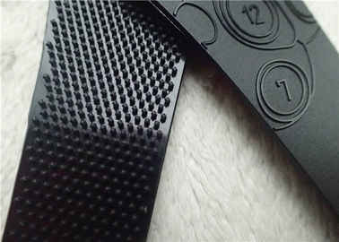 Kleiderärmel-kundenspezifische Kleidung bessert TPU-Flausch-stumpfe polnische Oberfläche mit glänzendem prägeartigem Plastiklogo aus