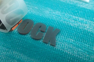 Ausweis-Wärmeübertragungs-Kleid des Silikon-3D beschriftet umweltfreundlich