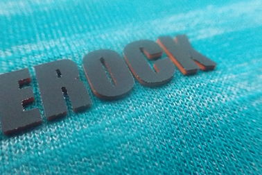 Ausweis-Wärmeübertragungs-Kleid des Silikon-3D beschriftet umweltfreundlich