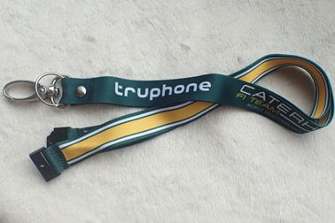 Weiches Band-materieller fördernder Drucksatin Lanyard With Custom Logo