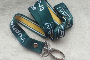 Weiches Band-materieller fördernder Drucksatin Lanyard With Custom Logo