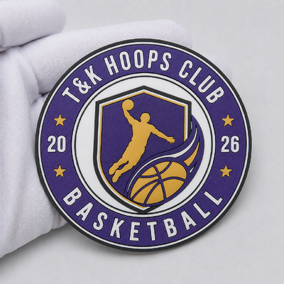 Custom 3D TPU Logo Patches for Sportswear - Eco-Friendly, Washable, and Fully Customizable High Frequency Badges