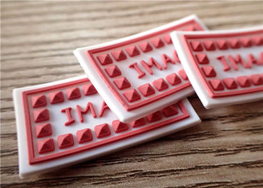 Personifizierte Gummiflecken 3D für Kleidung/Hut umweltfreundlich