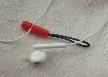 Abnutzungs-Kopfhörer-Kabel-Funktionsgummireißverschluss-Abziehvorrichtung für den Sportler, der Musik hört
