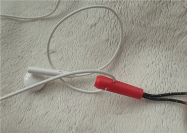 Abnutzungs-Kopfhörer-Kabel-Funktionsgummireißverschluss-Abziehvorrichtung für den Sportler, der Musik hört