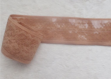 Nicht Beleg-gurtet nähender Jacquardwebstuhl-elastisches Band-Spitze-BH Zutat für Bauch-Hosen