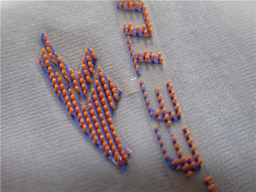 Logo-Wärmeübertragungs-Kleidung des Bürsten-Punkt-Silikon-3D beschriftet hoch- Gummiband