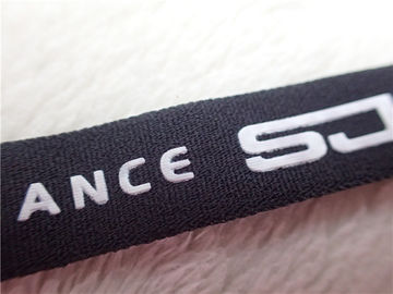 Berufs-Polyester-elastisches Stoff-Band mit Drucksilikon-Logo