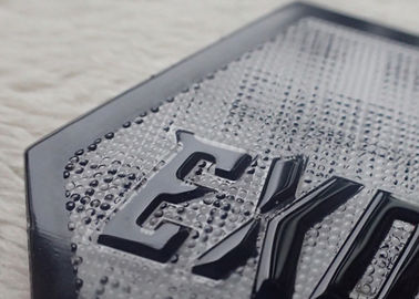 TPU prägte Logo-selbstklebende Flecken für Kleidung/Taschen/Hüte