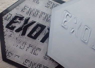 TPU prägte Logo-selbstklebende Flecken für Kleidung/Taschen/Hüte