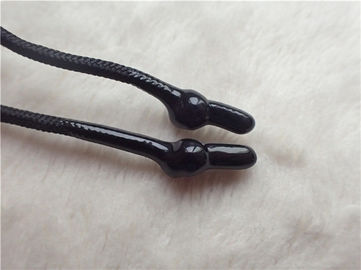 Einzelnes Farbnicht elastisches Schnurband mit Shinny Silikon Edings für Taschen-Abziehvorrichtung