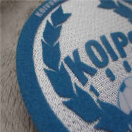 Sgs-Fußball-Team-Ausweis/gewöhnlicher Plüsch einfarbiges Tatami, das Wärmeübertragungs-Logo sich schart