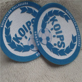 Sgs-Fußball-Team-Ausweis/gewöhnlicher Plüsch einfarbiges Tatami, das Wärmeübertragungs-Logo sich schart