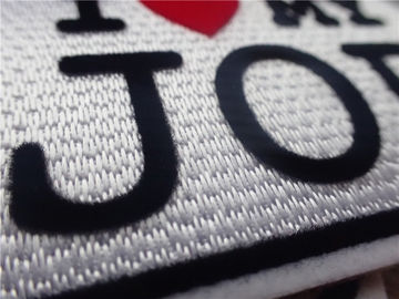 Elegante kundenspezifische Kleidung bessert Slogan-Logo I LIEBE MEIN chromatisch scharender JOB Plüsch aus