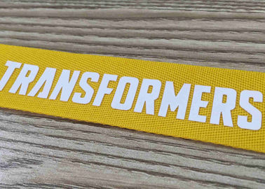 Siebdruck Druckgewebtes material gesponnenes Band mit kundengebundener Muster-Polyband