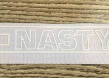 Gesponnener Band-breites Silikon elastischer DruckBund Eco freundliche Enge