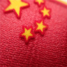Glattes Kleid bessert Stern-Plüsch heilige Staatsflagge Reb unteres gelbes chromatisch Tatami Scharen aus
