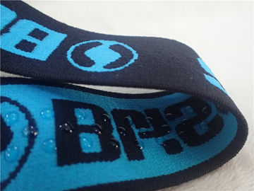 Verdrehter 4CM Jacquardwebstuhl-elastische Band-/Beschichtungs-Silikon-elastisches Band