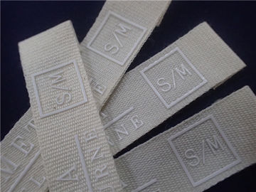 Weiß Druckgewebe-Aufkleber mit Silikon-Logo für Sport-Kleidungs-Flecken