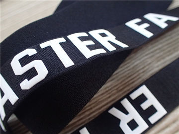 Kundenspezifischer Farbyoga-Jacquardwebstuhl-elastisches Band für Kleid verblassen Widerstand