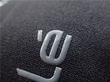 Hoher Hartnäckigkeits-Jacquardwebstuhl-elastisches Band für Kleidung, Silikon-Logo-Umweltschutz druckend