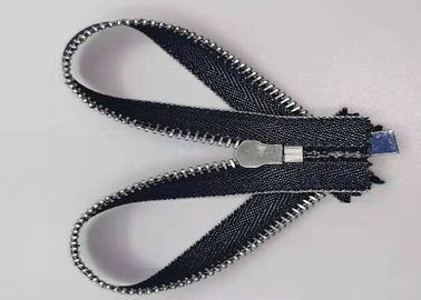 Dauerhafte y-Art-Metallzähne machen mit reinen Baumwollstoff-/-metallreißverschlüssen für Jeans Reißverschluss zu