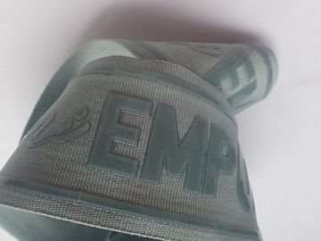 Silikon-Siebdruck-Band gesponnener nicht elastischer Band Spandex + Silikon-Material